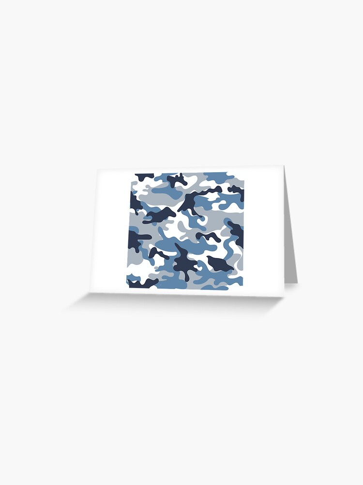 Blue and White Camouflage iPad Case & Skin for Sale by ARTPICS SIMPLE