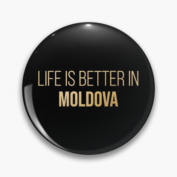Item preview, Life is better in Moldova in Gold designed and sold by XCIV.