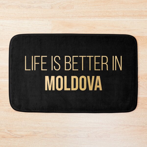 Item preview, Life is better in Moldova in Gold designed and sold by XCIV.