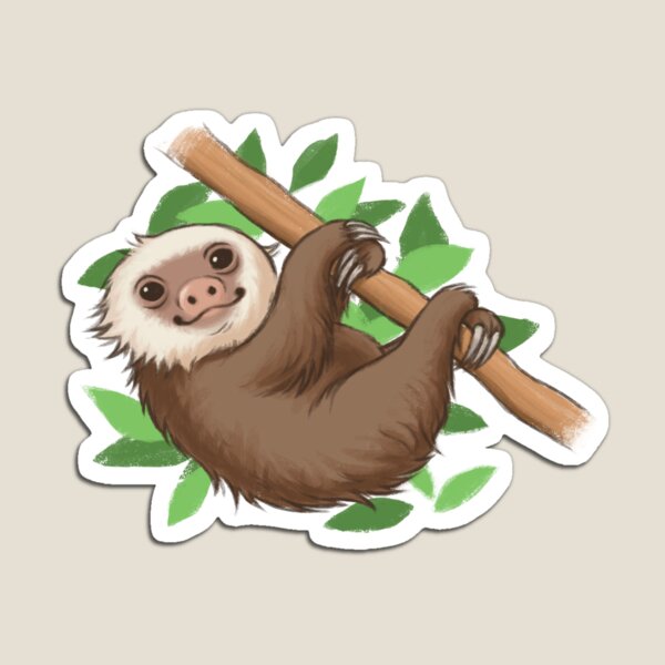 Baby Sloth Magnet