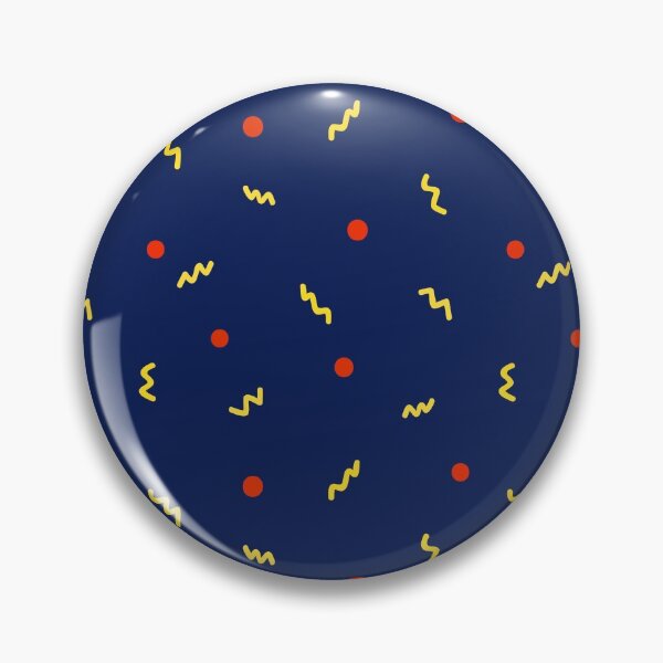 Artikelvorschau, Red Dot Abstraktes Muster mit blauem Hintergrund entworfen und verkauft von ButterandCheese.