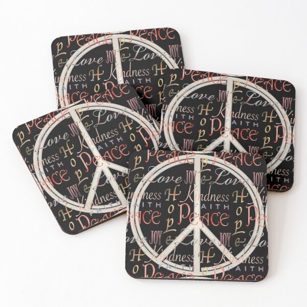 Item preview, Peace and Love designed and sold by Hot Yoga Life.