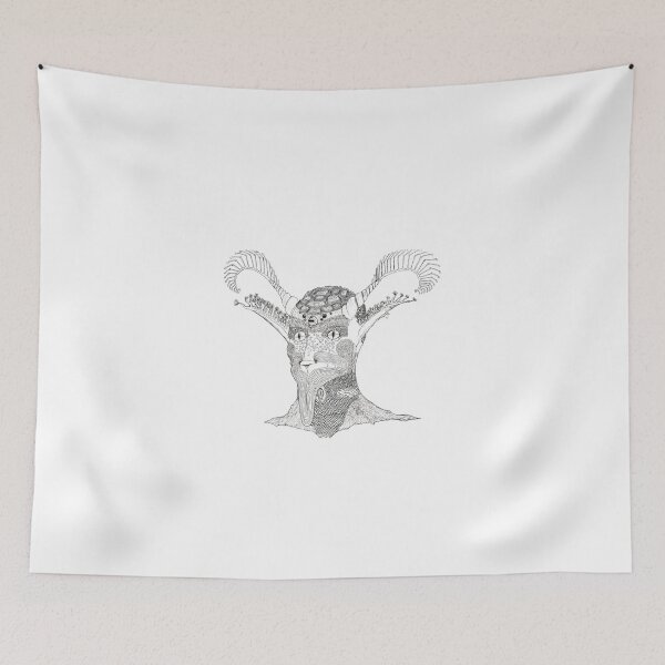 Item preview, The Horned God designed and sold by HatHatHat.