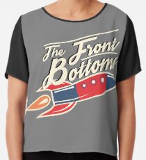 Flying Model Rockets Chiffon Top