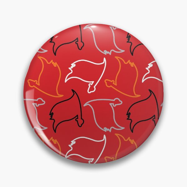 Item preview, Tampa Bay Buccaneers Pattern, Red Background designed and sold by brittlouise.