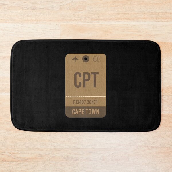 Item preview, Cape Town Vintage Airport Luggage Tag designed and sold by InspireShop.