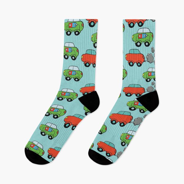 Item preview, green electric cars and red internal combustion cars designed and sold by duxpavlic.