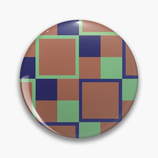 Item preview, square blue-green-brown plaid design designed and sold by Michael-Angie.