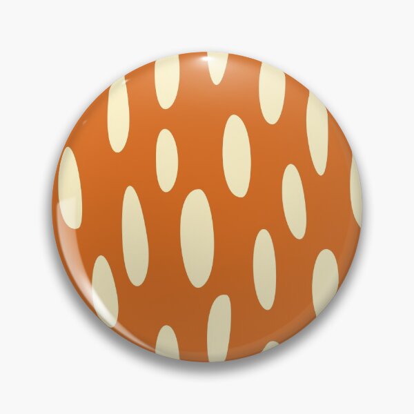 Item preview, Beige and Orange Abstract Circle Pattern designed and sold by ButterandCheese.