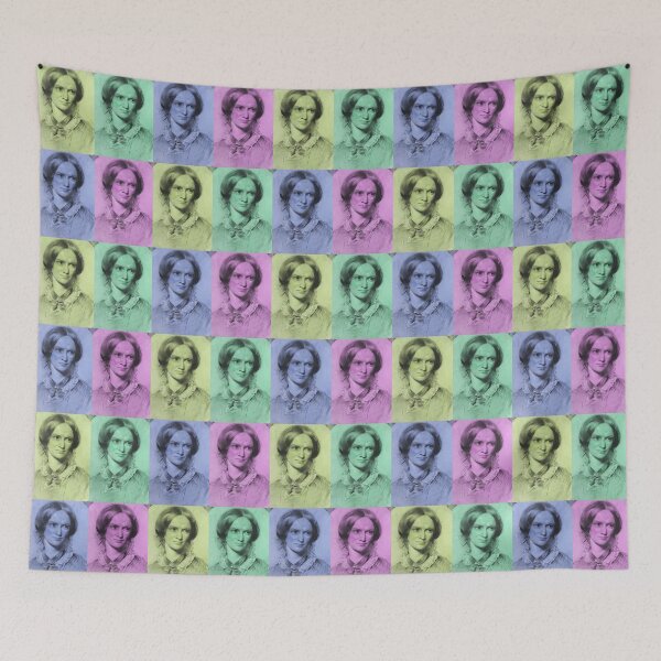 Item preview, Charlotte Brontë in different shades designed and sold by Pelikancrazy.