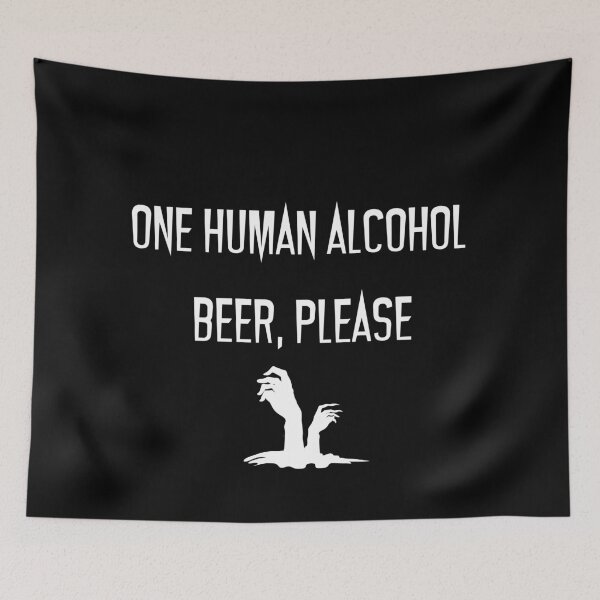 Item preview, One Human Alcohol Beer - What We Do in the Shadows  designed and sold by GringoNation.