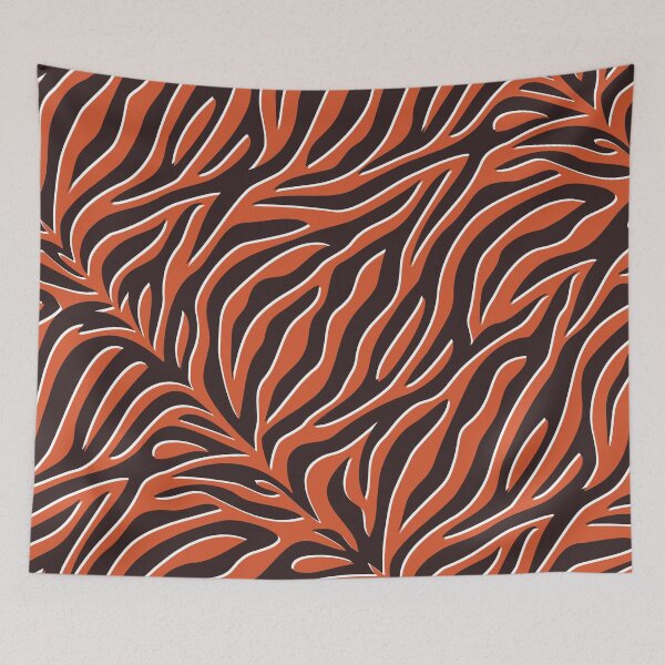 Item preview, Tiger skin seamless pattern, Exotic wild bestial texture designed and sold by mashmosh.