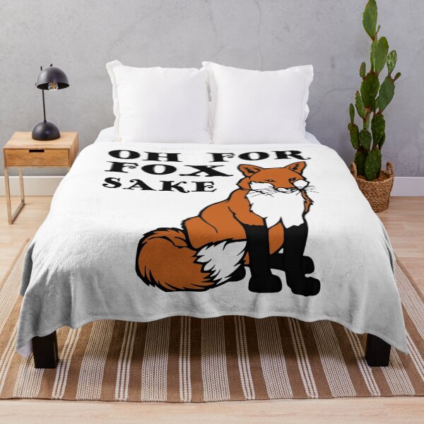 Item preview, Fox Cute Pun Oh For Fox Sake Funny  designed and sold by sillyquestions.