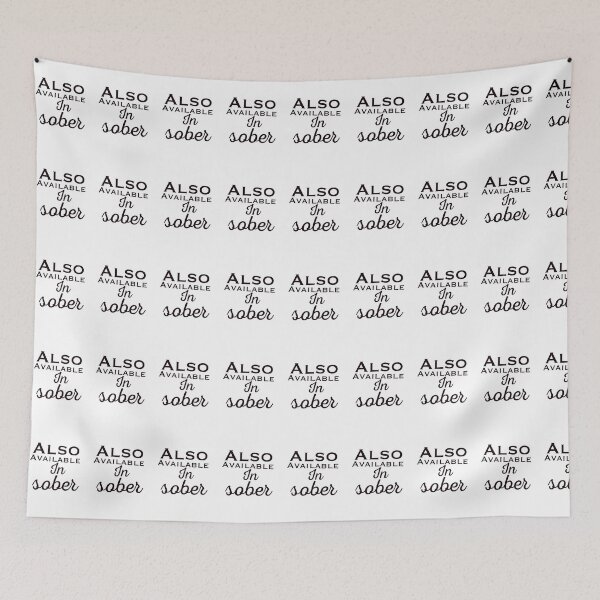 Item preview, Also  Available In  Sober designed and sold by papaipapai198.