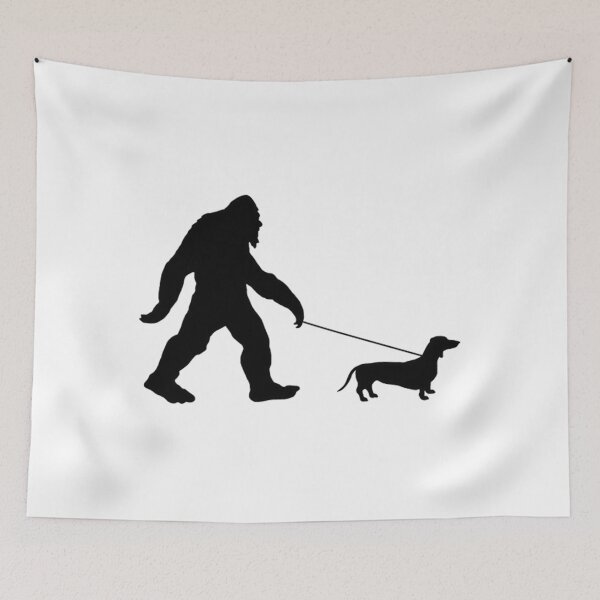 Item preview, Bigfoot T-ShirtBigfoot Walking Dog designed and sold by FelixField.