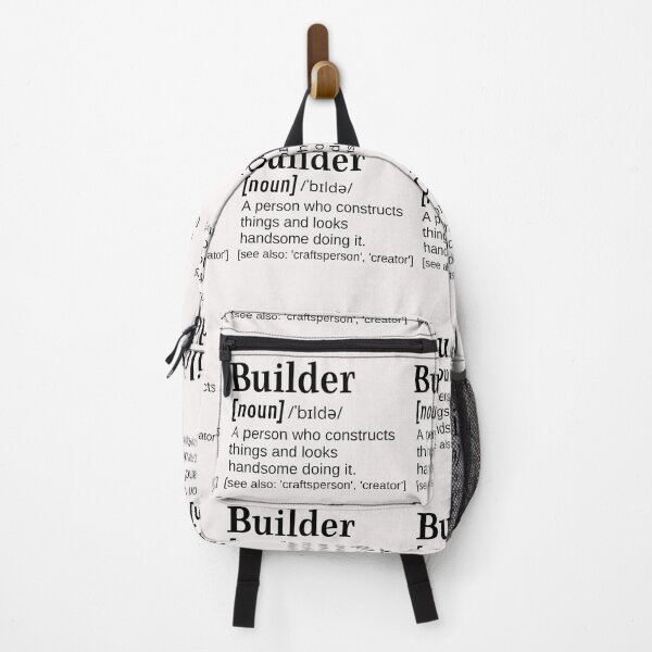 Item preview, Builder Funny Definition Constructs Things and Looks Handsome  designed and sold by DefinitionX.