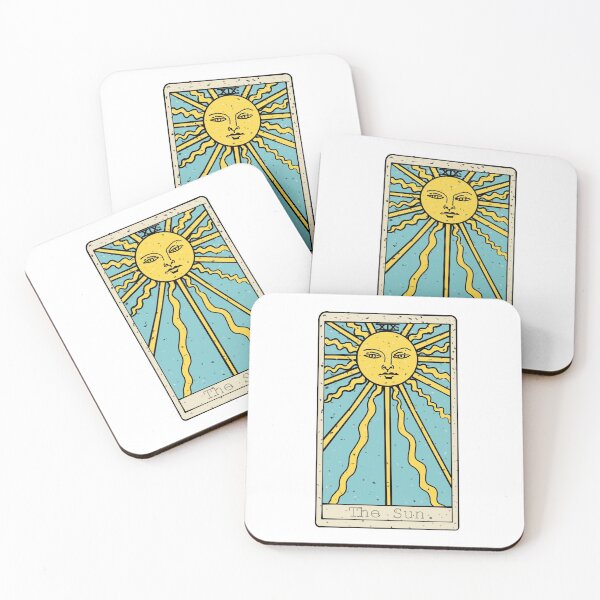 Item preview, The sun tarot card sticker  designed and sold by maiawright-art.