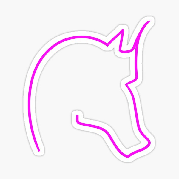 Item preview, Pink Horsehead designed and sold by VazMasDesign.