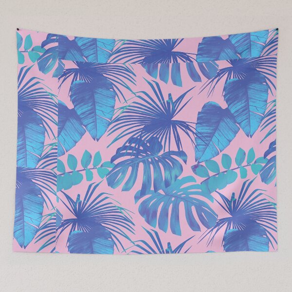 Item preview, Watercolor Tropical Plant Monstera Background designed and sold by Dawah-Giraffe.