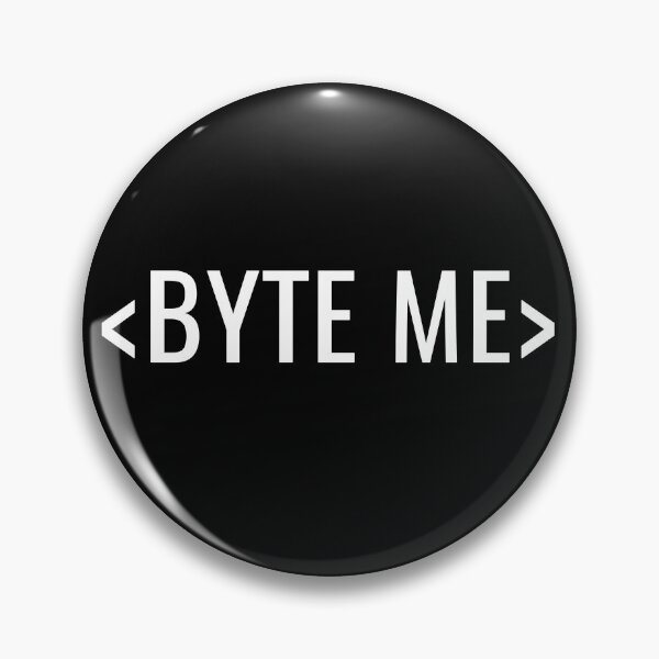 Item preview, BYTE ME Coding Design designed and sold by HighBrowDesigns.