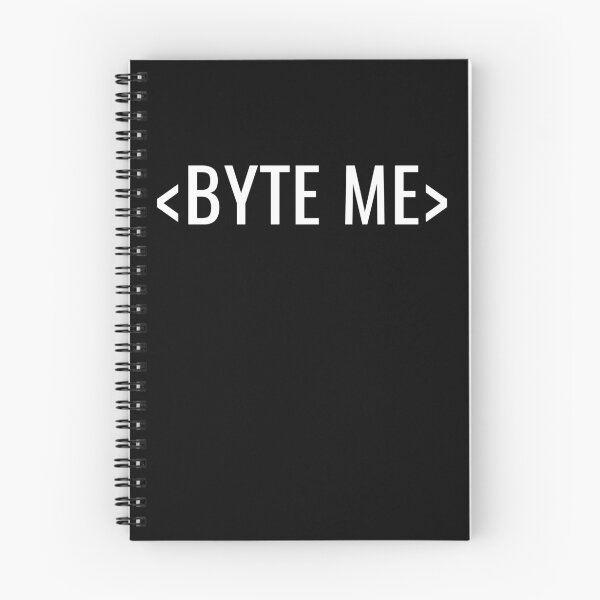 Item preview, BYTE ME Coding Design designed and sold by HighBrowDesigns.