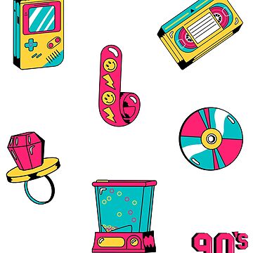  SUSIHI 80s 90s Stickers for Adults Vintage 80s
