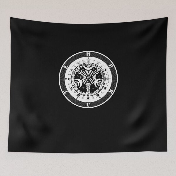 Item preview, Hecate Wheel Goddess Pagan Hekate Symbol Pagan Wicca Symbol designed and sold by enjoytheshirt.