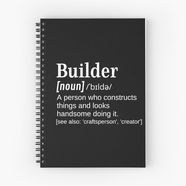 Item preview, Handsome Builder Funny Definition Gift for Builders, Bricklayers and DIY Enthusiasts designed and sold by DefinitionX.