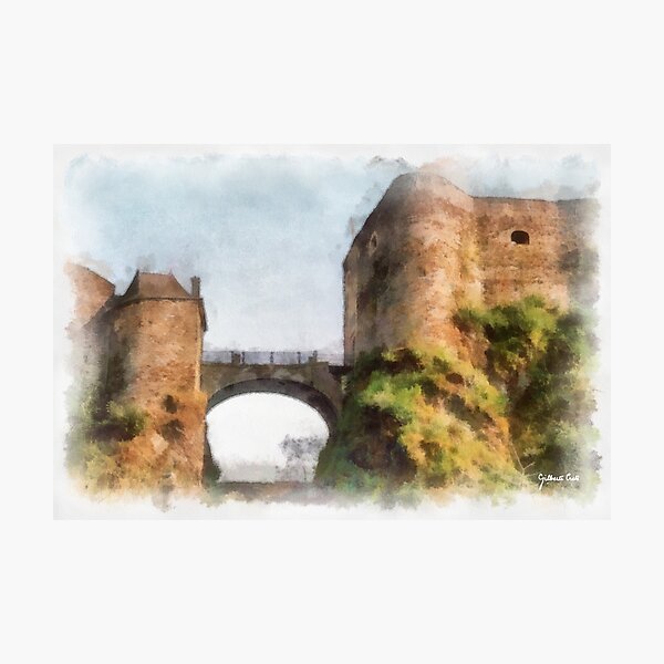 Château de Bouillon - Belgium Photographic Print