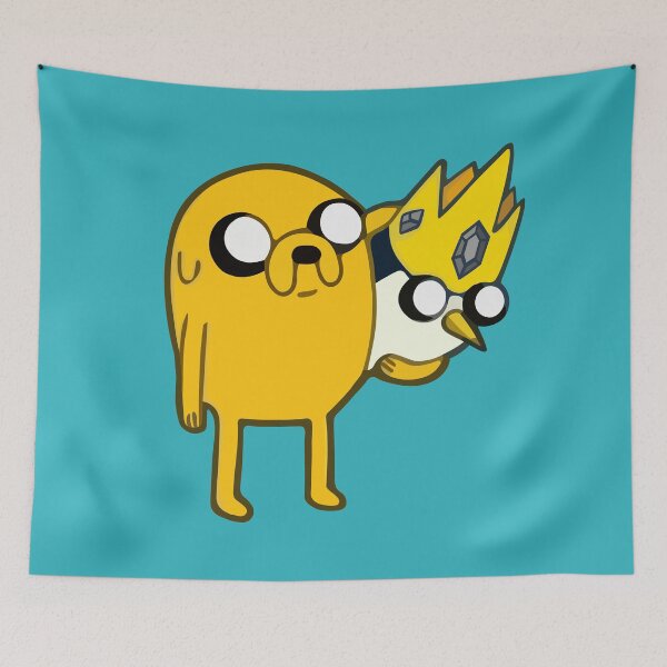 Item preview, Jake holds Gunter in his arms from AdventureTime™ designed and sold by Catharthic.