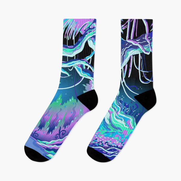 Item preview, Magic Tale Blacklight Forest Background designed and sold by aurielaki.