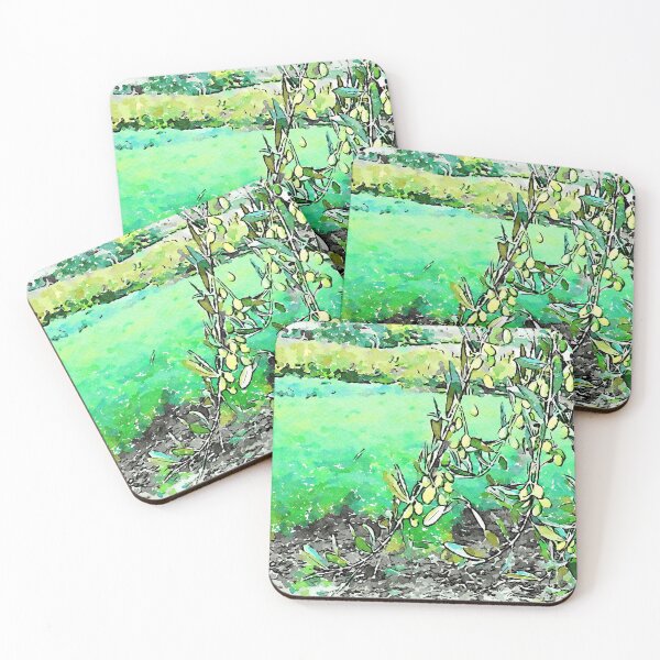 Item preview, Hortus Conclusus: olive tree on green field designed and sold by Giuseppe Cocco.