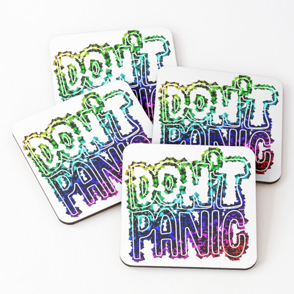 Item preview, don´t panic black designed and sold by frankuffmann.