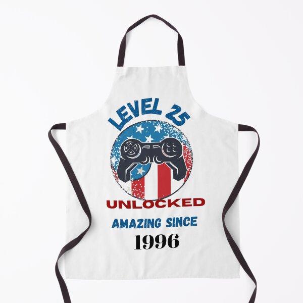 Item preview, 25 unlocked 25 birthday amazing since 1996 designed and sold by schoolarts.