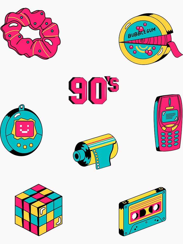 90s' Sticker