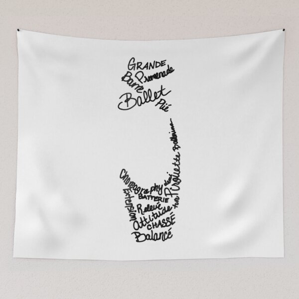 Item preview, Ballet Pointe Shoe Terms Words designed and sold by RonaldDaughtry.