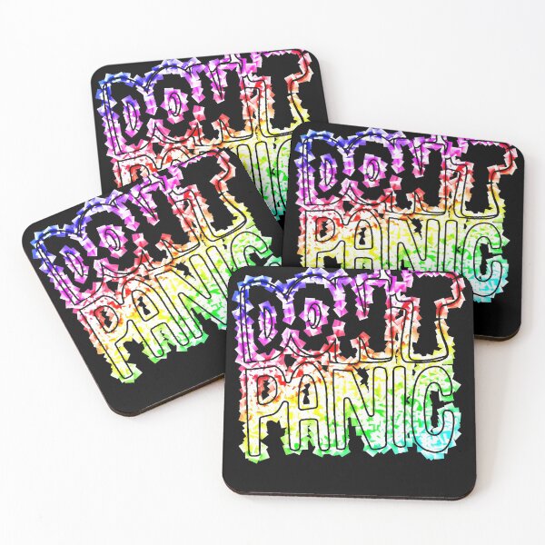 Item preview, don´t panic white designed and sold by frankuffmann.