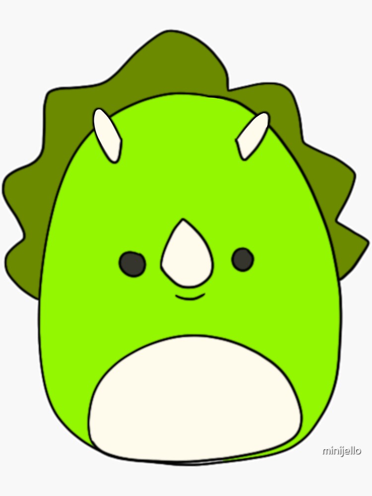 tristan the green triceratops