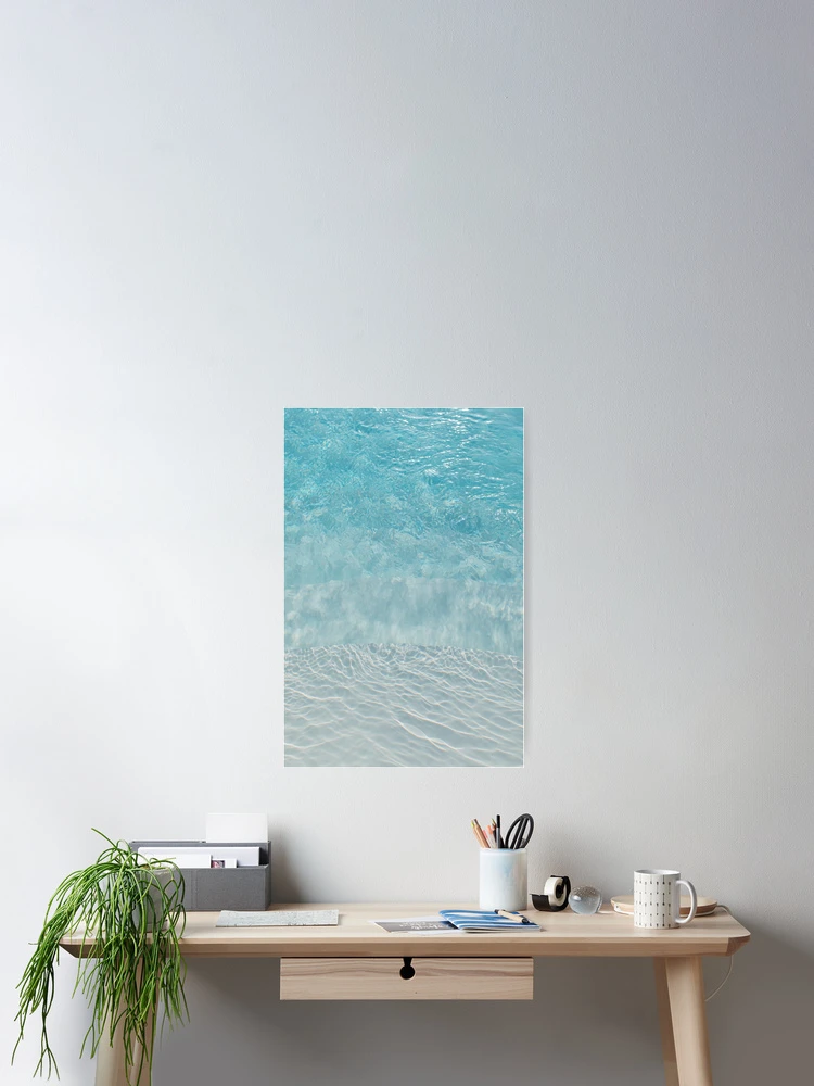 Thumbnail 2 of 3, Poster, Salt Water Ripple Effect designed and sold by Cristian Istrate.