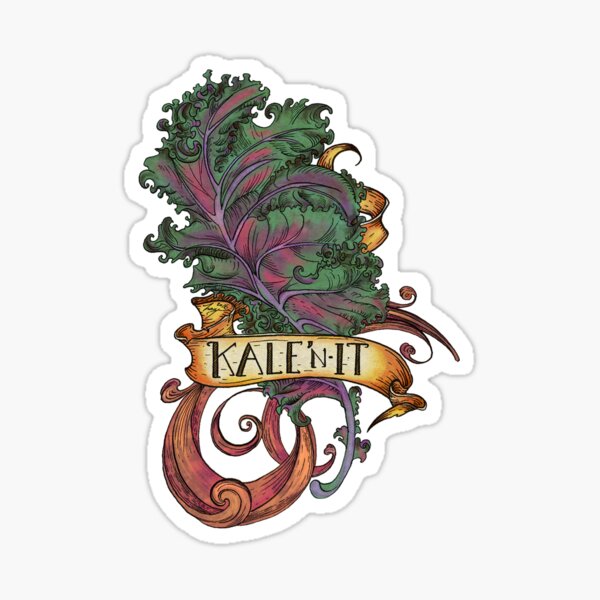 Kale 'N It Sticker