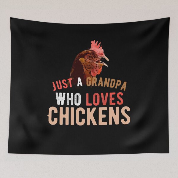 Item preview, Just a grandpa who loves chickens designed and sold by mwebba2005.
