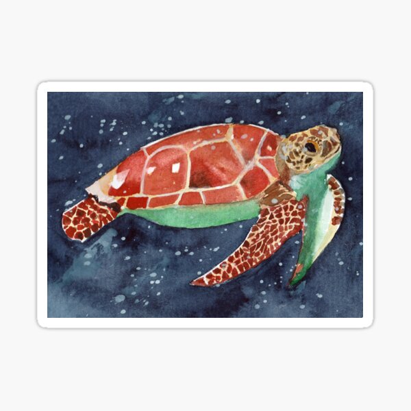 Sea Turtle 2 Sticker