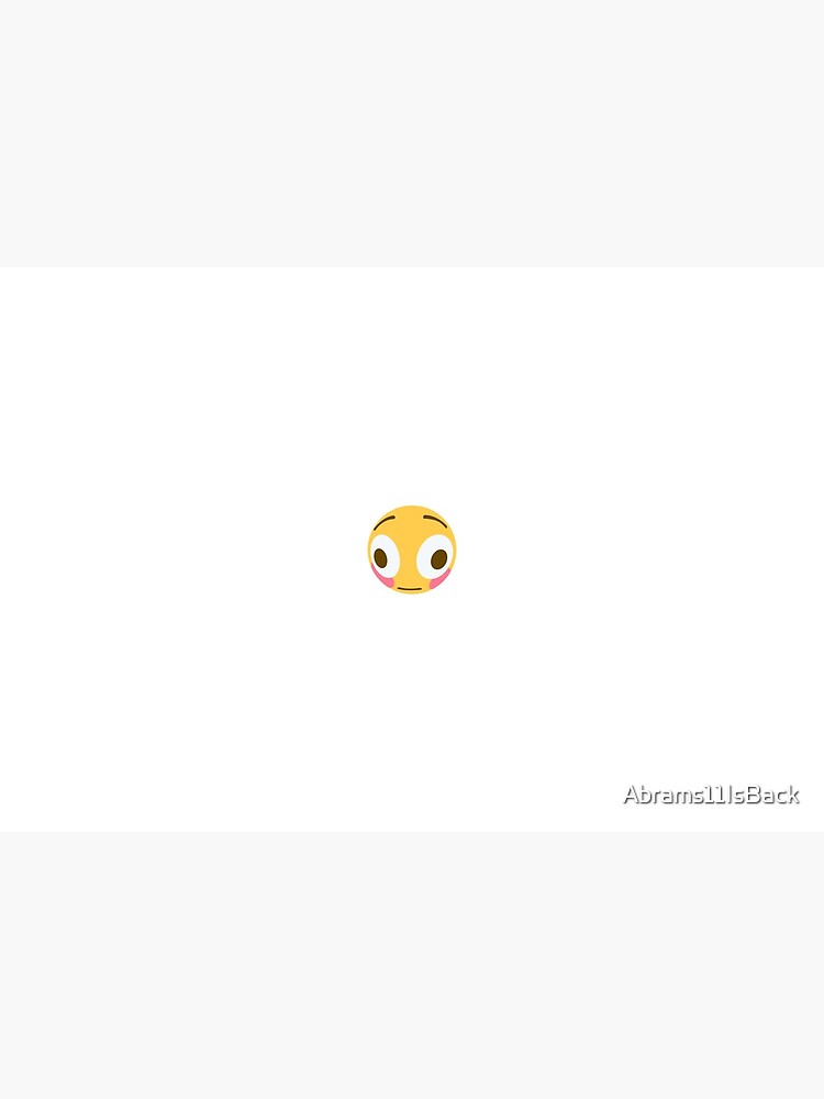 "Flooshed / flushed emoji meme" Mask for Sale by Abrams11IsBack Redbubble
