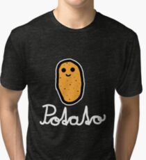 Potato (White) Tri-blend T-Shirt