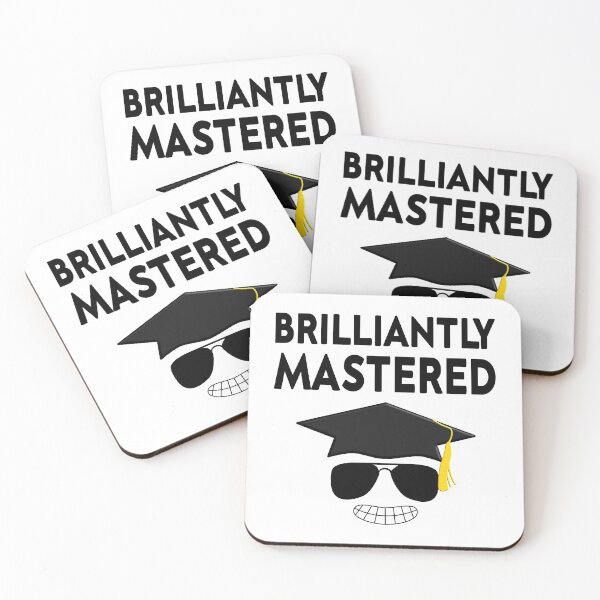 Item preview, Brilliantly Mastered Graduation Done Graduate 2020 Bachelor Master Doctor Promotion Promo designed and sold by Paulina Vanlife.