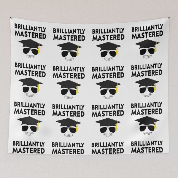 Item preview, Brilliantly Mastered Graduation Done Graduate 2020 Bachelor Master Doctor Promotion Promo designed and sold by Paulina Vanlife.