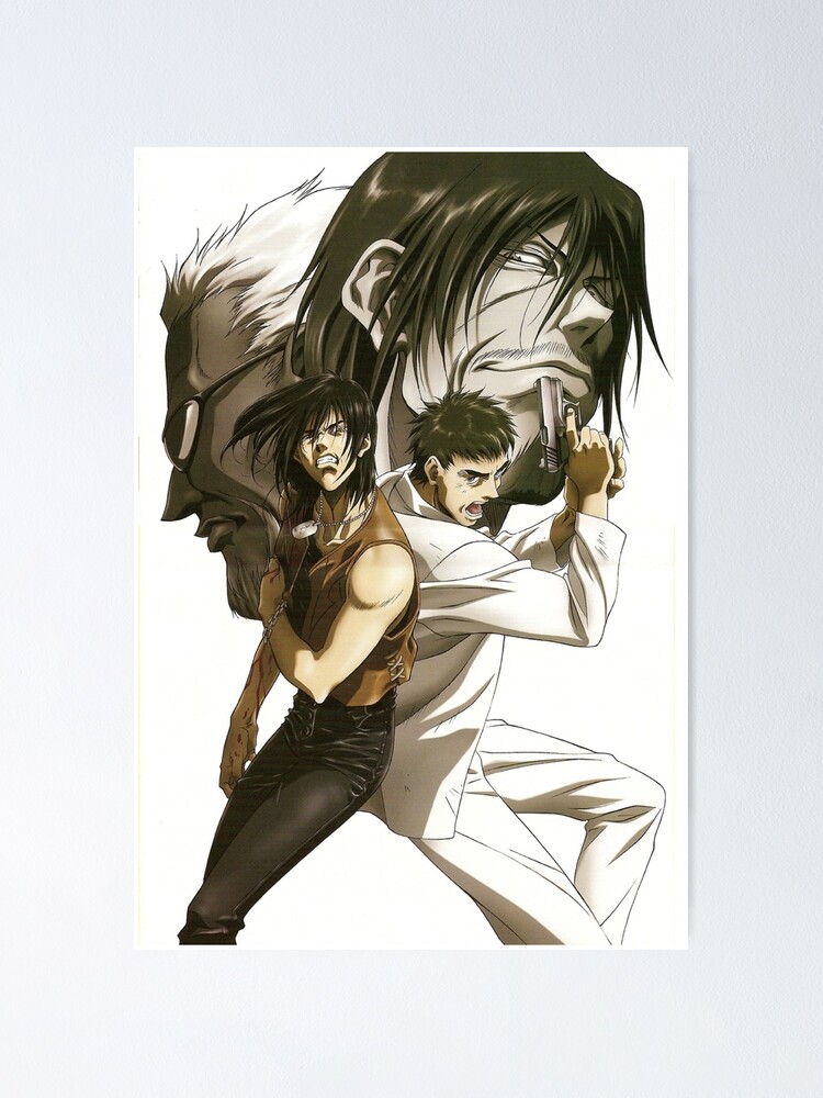 Gungrave Poster By Blackjackv2 Redbubble