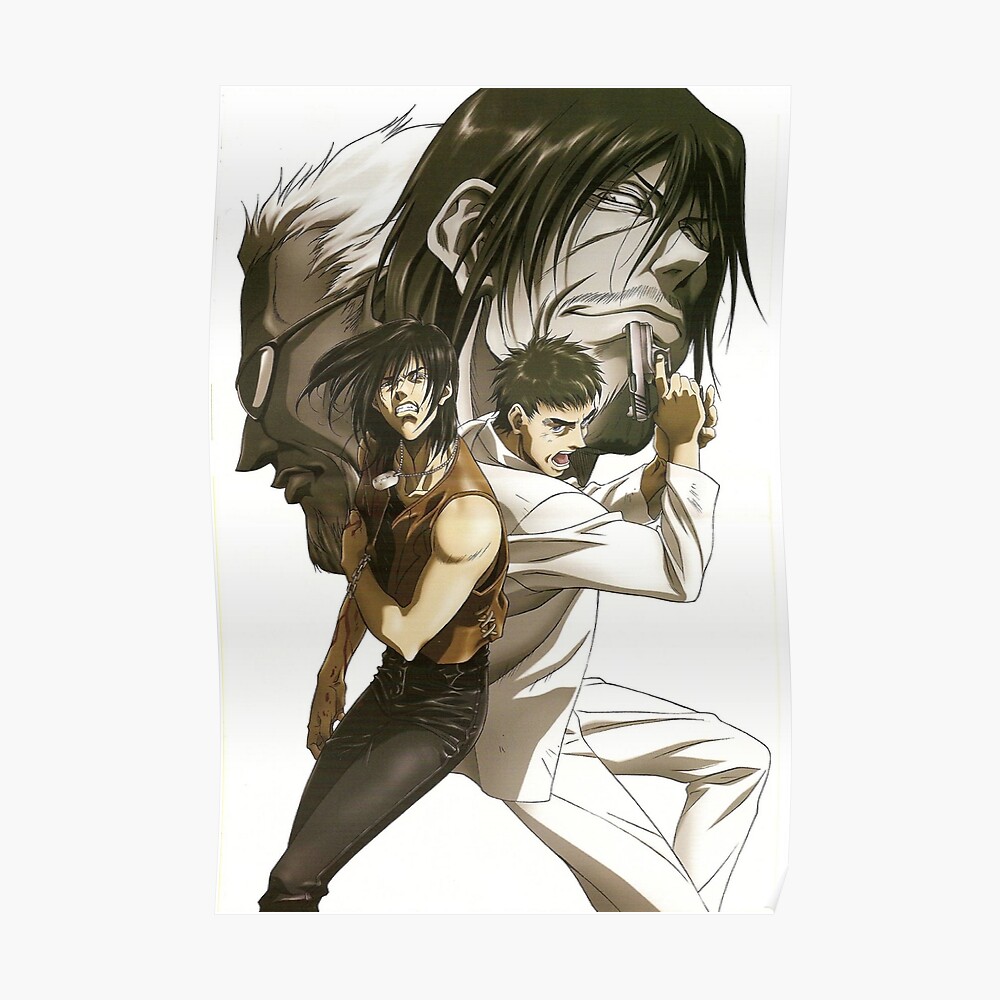 Gungrave Poster By Blackjackv2 Redbubble