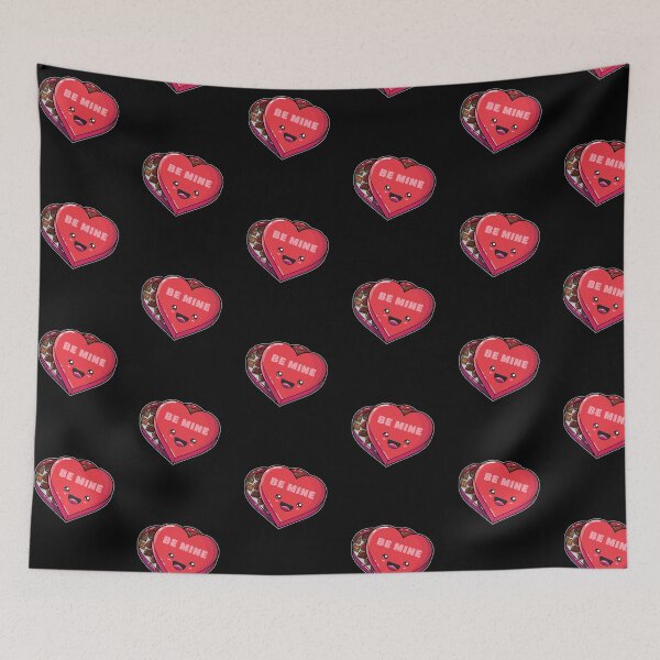 Item preview, Chocolate Heart Kawaii Japanese Valentine's Day Be Mine designed and sold by illustreat.