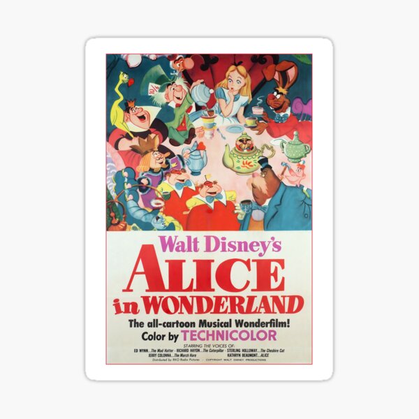 Artikel-Vorschau von Vintage Alice in Wonderland Poster, designt und verkauft von CheapPanda.